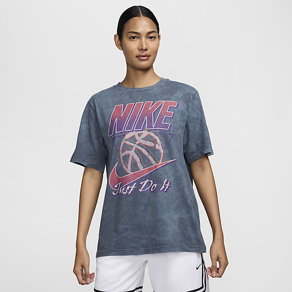 Grey Basketball Graphic T Shirts. Nike